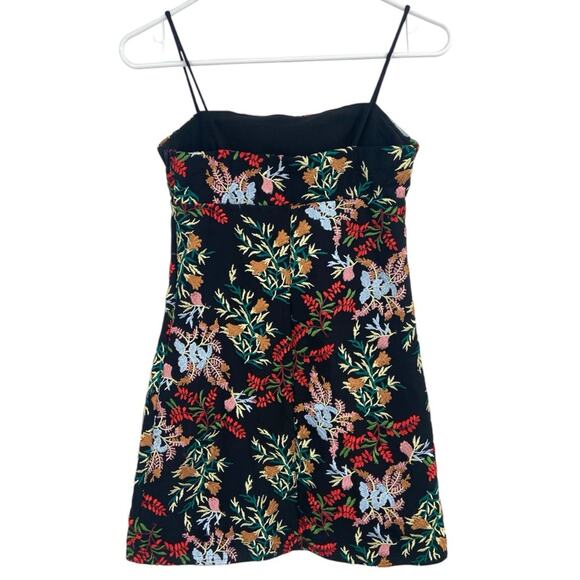 UO Embroidered Ponte Straight-Neck Dress XS - Picture 5 of 9